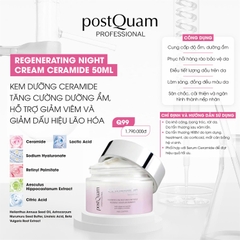POSTQUAM Regenerating Night Cream Ceramide 50ml