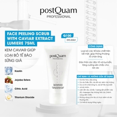 POSTQUAM Face Peeling Scrub 75ml