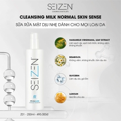 SEIZEN Sữa rửa mặt cho da thường đến khô 250ml