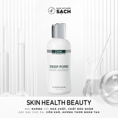 DMK DEEP PORE FACIAL CLEANSER / SỮA RỬA MẶT SẠCH SÂU MÀ KHÔNG KHÔ DA. DÀNH CHO DA DẦU, MỤN, DA HỖN HỢP