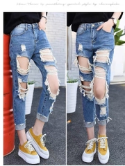 Quần baggy tơi tả 4518