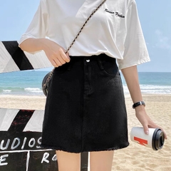 QUẦN VÁY ĐEN TUA LAI 4334