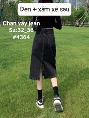 Chân váy Xám Co Dãn Mạnh 4364