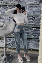BAGGY RÁCH TÚI NHẠT 4487