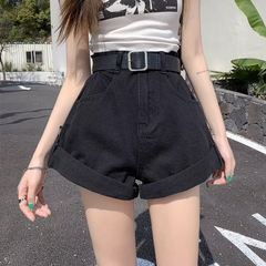 SHORT ĐEN LẬT LAI 4514