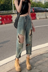 BAGGY RÁCH NHẠT BỤI 4539