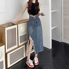 CHÂN VÁY DÀI RÁCH ĐẬM 0099