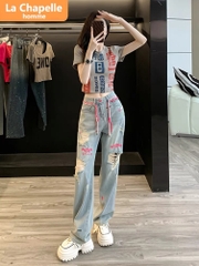 SUÔNG THÊU HỒNG KÈM DÂY 0049