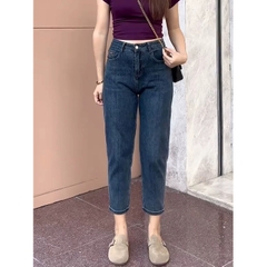QUẦN 9 TẤC XANH ĐẬM PHOM BAGGY 0078