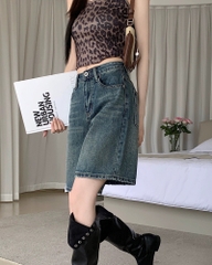 SHORT NGỐ XANH ĐẬM WAS 0093