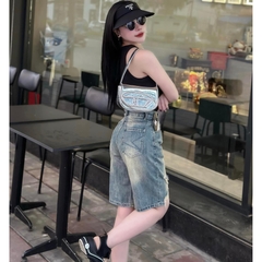 SHORT NGỐ XANH NHẠT RÁCH 0095