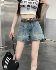 QUẦN SHORT 2 TÚI NHẠT 0110