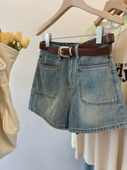 QUẦN SHORT 2 TÚI NHẠT 0110