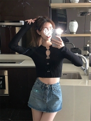 QUẦN VÁY COTTON NHẠT ĐÁY CONG 0123