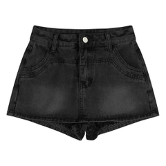 QUẦN VÁY COTTON XÁM WAS 0131