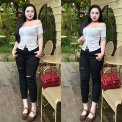 9 TẤC ĐEN TUYỀN RÁCH 0013