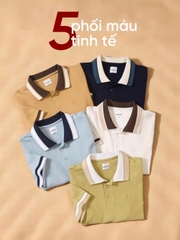 HUSSIO® Áo POLO Sợi Sóng MUINE