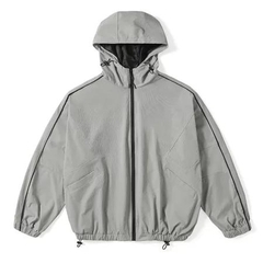 HUSSIO® [J-PACK] Áo khoác gió nam có nón VILORANT