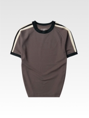 Áo thun nam cổ tròn AUSTIN vải Cotton Pique dày dặn, trẻ trung, năng động - HUSSIO