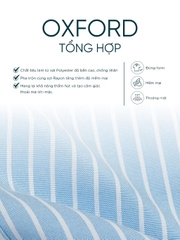 HUSSIO® Áo sơ mi ANCHOR STRIPES