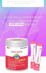 Bột collagen trắng da 1h 30 gói hãng dược kolon phảm