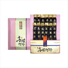 Sét quà hồng sâm đen ép dẻo-홍삼정과선물 비단 400g