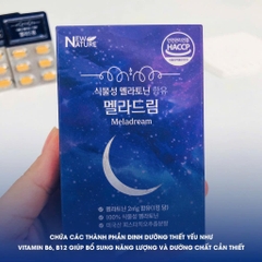 Viên uống  hỗ trợ điều trị mất ngủ  melation 30v