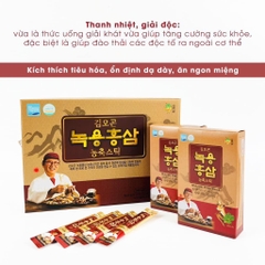 Nước lộc nhung ông dược sỹ 30 gói 10ml