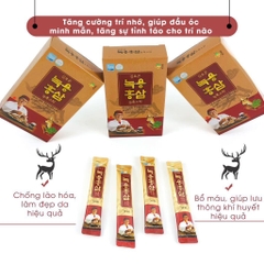 Nước lộc nhung ông dược sỹ 30 gói 10ml