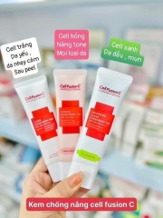 Kem Chống Nắng Cell Fusion C Hồng Nâng Tông Da Trắng Hồng SPF50+/ PA++++ 50ml