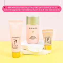 Set kem chống nắng  + sữa rửa mặt + kem cn whoo