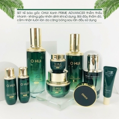 Set ohui xanh căng bóng 3sp