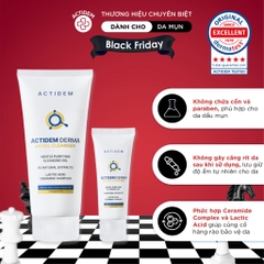 Gel rửa mặt ngừa mụn Actidem Derma pH Gel Cleanser cho da dầu mụn,da dầu 30/150ml