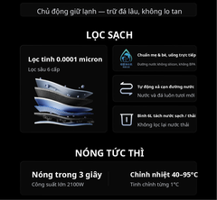 Máy lọc nước Xiaomi  phiên bản làm đá và làm nóng nước MRCH 132
