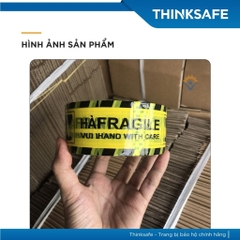 Băng keo cảnh báo hàng dễ vỡ, keo dán thùng đa dụng dính tốt không chảy keo - Trang bị toàn diện