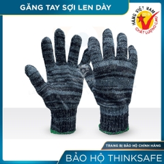 Găng tay bảo hộ lao động phủ cao su găng cotton chống trơn, nóng, hóa chất, hoàn thiện cao - Trang bị toàn diện