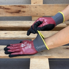 Găng tay chống dầu nhớt Ansell 48-919 chống cắt, phủ cao su, thao tác dễ dàng, đa dụng - Trang bị toàn diện