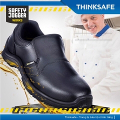 Giày bảo hộ không dây Jogger Dolce xỏ da bò cao cấp, chống nước, chống trượt, nhà xưởng chính hãng - Trang bị toàn diện