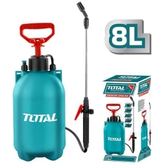 Bình xịt cầm tay Total, dung tích 1.5L - 8L, áp suất 2.5BAR, Bình xịt tưới cây có thể điều chỉnh đầu phun