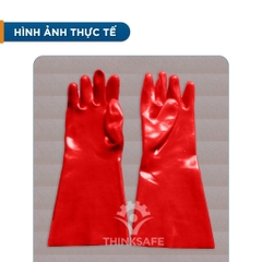 Găng tay chống hóa chất Deltaplus PVCC400 chống dầu, hóa chất chuyên dùng công việc cơ khí máy móc - Trang bị toàn diện