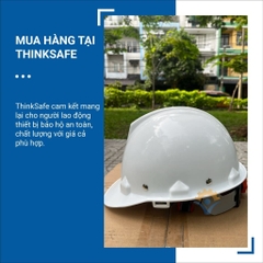 Nón bảo hộ lao động Bảo Bình N001, Bảo hộ chống va đập có núm vặn - Trang bị toàn diện