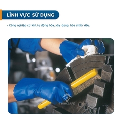 Găng tay chịu dầu Showa 160 bao tay cao su chống hóa chất, chuyên dùng sửa chữa máy móc, thao tác cơ khí