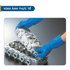 Găng tay chịu dầu Showa 160 bao tay cao su chống hóa chất, chuyên dùng sửa chữa máy móc, thao tác cơ khí