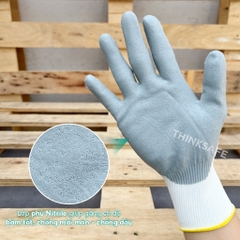 Găng tay đa dụng Hyflex 11-800 phủ Nitrile, ôm tay, chống dầu mỡ thao tác cơ khí dụng cụ đa năng