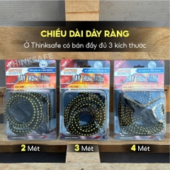 Dây ràng đồ xe máy Daravin Dài 2m, 3m, 4m Dây thun ràng tăng chỉnh, dây chằng hàng móc nhựa lõi thép, Trang bị toàn diện