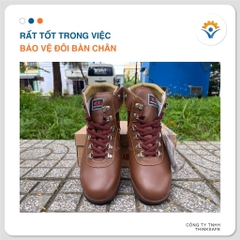Giày bảo hộ cao cổ K2 thời trang, kiểu dáng Hàn Quốc chống đinh, va đập, chống nước Giày bảo hộ - Trang bị toàn diện