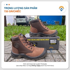 Giày bảo hộ Jogger nam Dakar da ngựa cao cổ chống nước chống đinh / giập ngón cách điện - Trang bị toàn diện