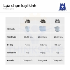 Nón bảo hộ có kính Blue Eagle che bảo vệ cả khuôn mặt, chống bụi, trong suốt, mài, đa dụng có kính - Trang bị toàn diện