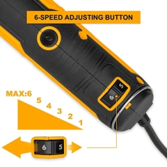 Máy mài khuôn mini INGCO MG13328 công suất 130W kèm 109 món phụ kiện có điều tốc, Máy mài cầm tay - Trang bị toàn diện
