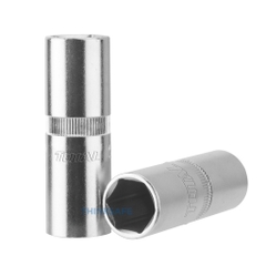 Bộ tuýt mở bugi TOTAL THSPS12166 THSPS12216 16-21mm đầu tuýp lục giác 1/2" thép CRV bền chịu nhiệt - Trang bị toàn diện
